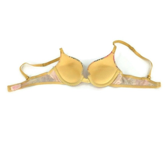 Lily Of France Womens Push Up Bra Multicolor Floral Stretch Underwire Padded 34A - Picture 6 of 11